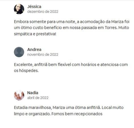KITNET 01 em TORRES-RS - MELHOR CUSTO BENEFICIO na mais bela praia Gaúcha - cozinha - banheiro - ar condicionado - Smart TV 32' Android Apps Youtube - Netflix - Prime Vídeo e Wi-Fi - Estacionamento - Acomoda até 4 pessoas - Anfitriã Superhost no BnB Torres Exterior foto